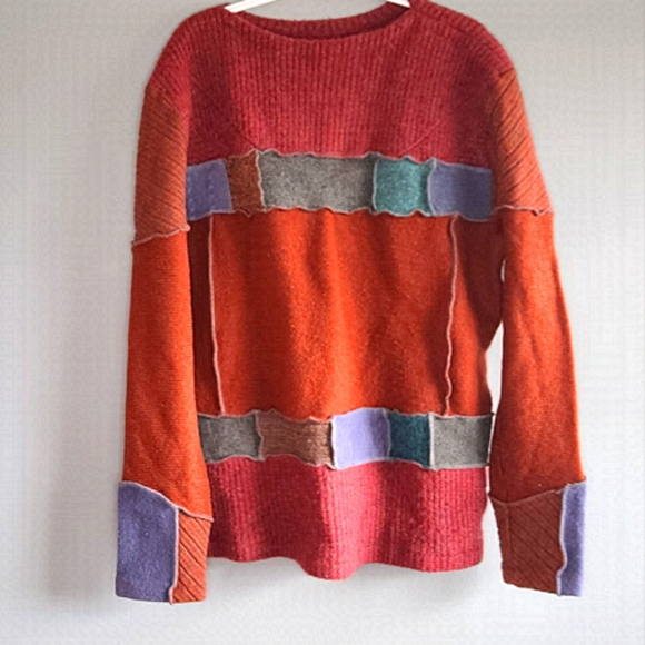 Vintage Other - Vintage wool knit sweater size medium.